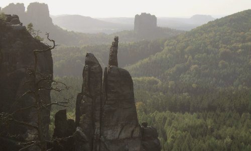 Blick zum Falkenstein